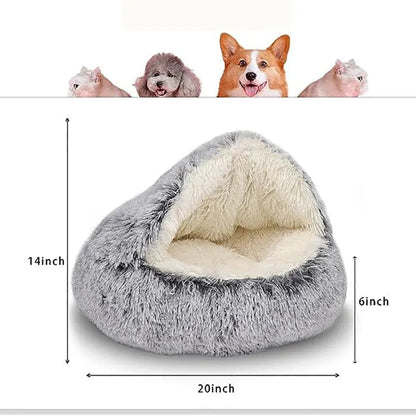 Cloudy-Soft Plush Pet Bed