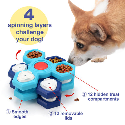 Puzzle Solving Dog Treat Toy