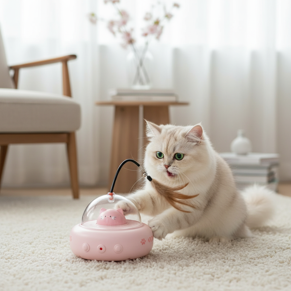 Electric Cat Interactive Toy