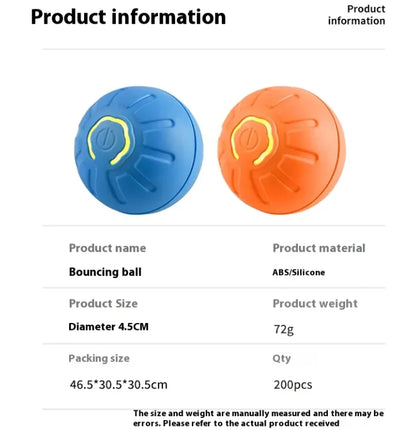 Rolling and Jumping Interactive Toy Ball