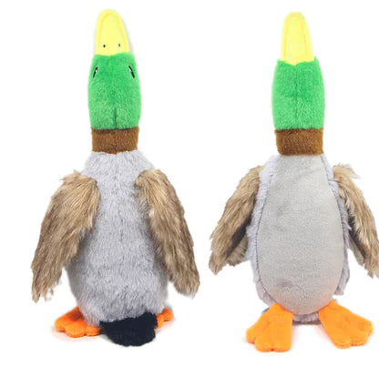 Plush Squeaky Duck Dog Toy