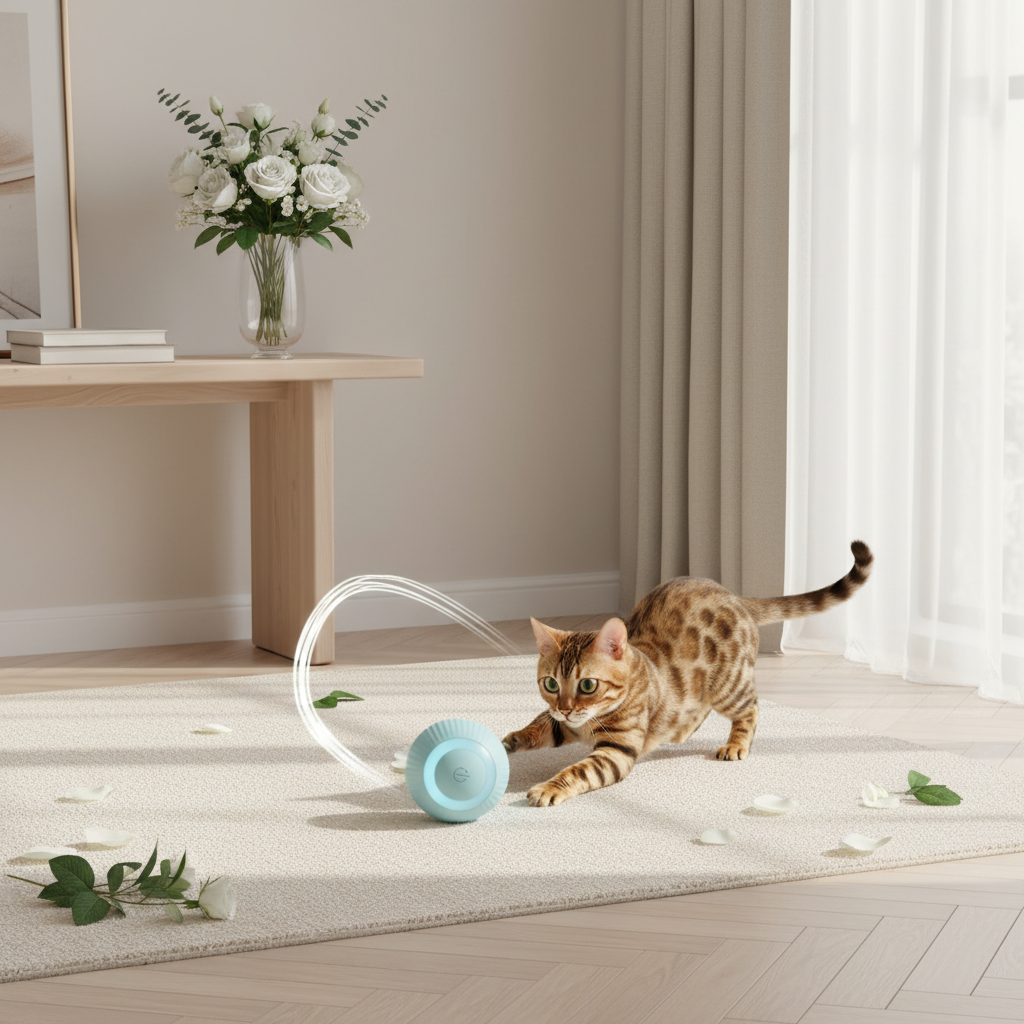 Interactive Zoomy Rolling Ball