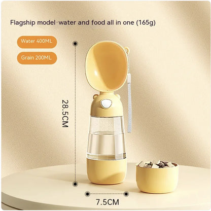 Portable Dog Water Bottle & Feeder