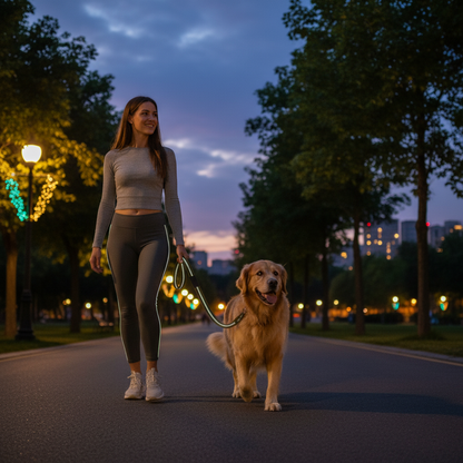 Reflective Night Time Safety Leash